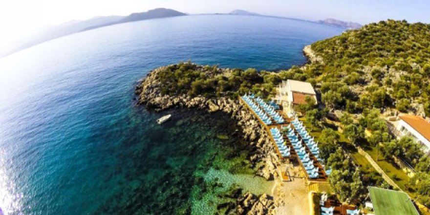 KAŞ'IN CENNET KOYUNA TALAN OTELİ