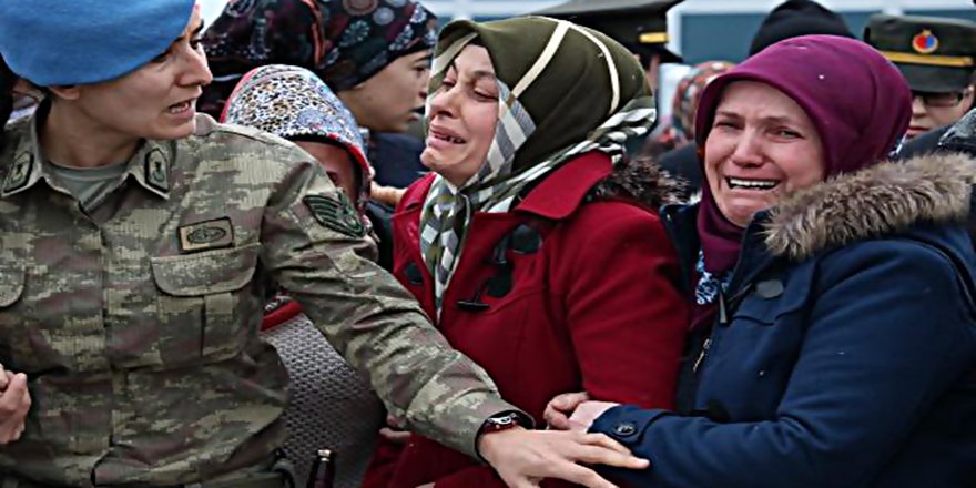 SAMSUN'DA GÖZYAŞLARI SEL OLDU; ŞEHİDE HÜZÜNLÜ VEDA