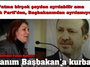 'Canım Başbakan'a kurban'