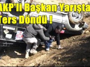 Macerasever Akp'li Başkan Kaza Geçirdi