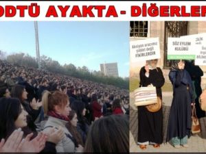 ODTÜ'yü Bakın AKP'li Kaç Öğrenci Protesto Etti
