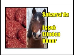 Sakarya'da Eşek Etinden Döner