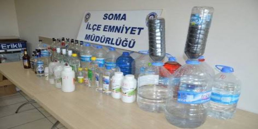 Manisa'da sahte içki faciası