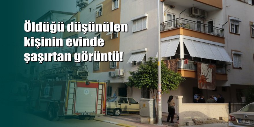 Antalya'da polisi şoke eden ev