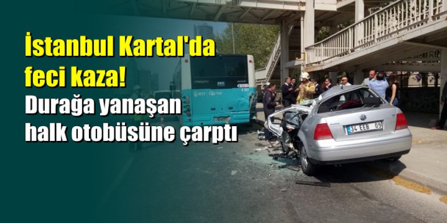 Düğün konvoyunda feci kaza:1 ölü 1 yaralı