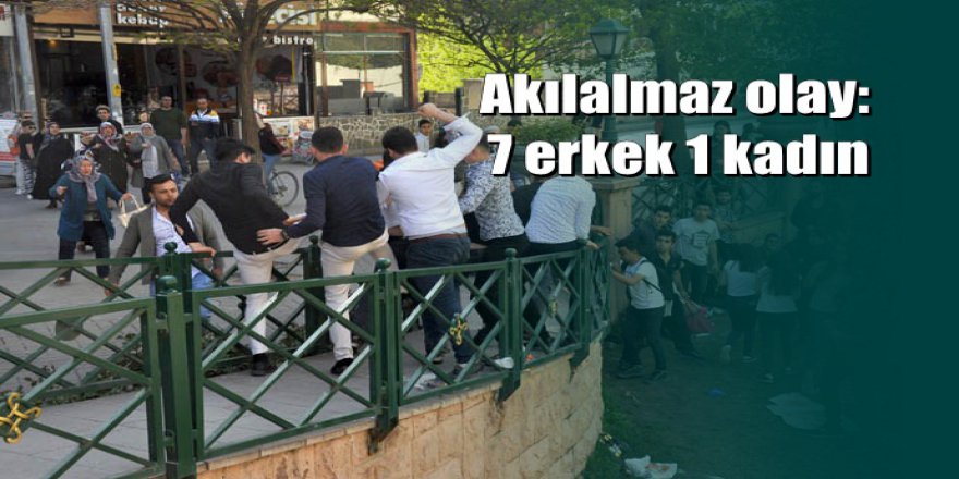 Eskişehir'de meydan kavgası: 7 kişi 2 kişiye saldırdı