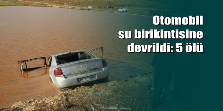 Şanlıurfa'da feci kaza: 5 ölü
