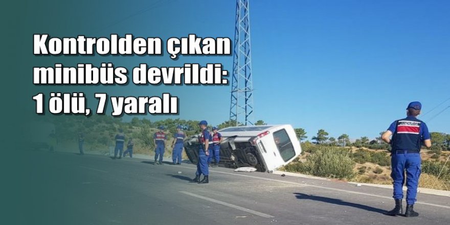 Karaman'da cenaze dönüşü kaza: 1 ölü, 7 yaralı