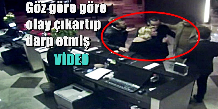 Ünlü oyuncu Hakan Yılmaz'ın otelde darp edilme görüntüleri ortaya çıktı