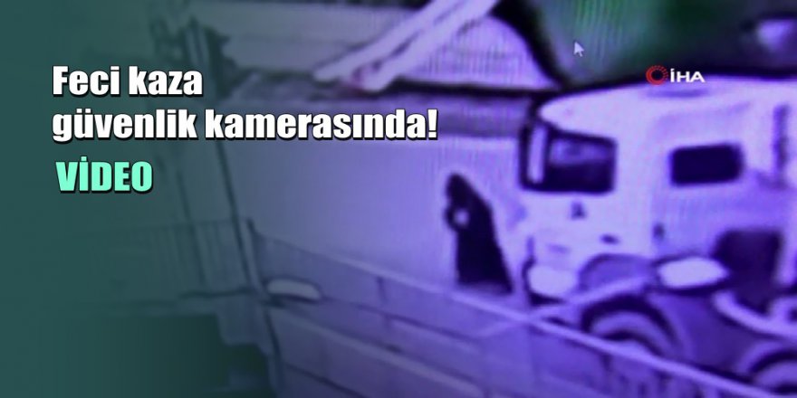 Beton mikseri can aldı: Korkunç kaza kamerada