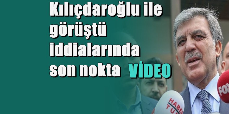 Abdullah Gül'e çok sert tepki
