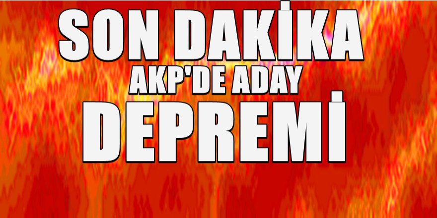AKP'de 2 il'de panik