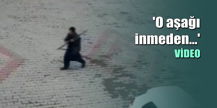Borcunu alamayınca tüfekle siteyi bastı