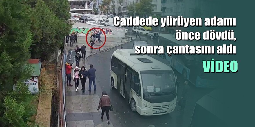 İstanbul’da gasp dehşeti kamerada