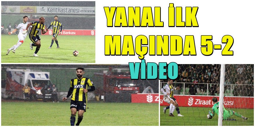 Ersun Yanal Feneri üst tura farklı geçti 5-2