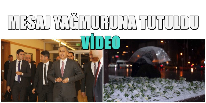 Öğrenciler Vali Yerlikaya’yı mesaj yağmuruna tuttu