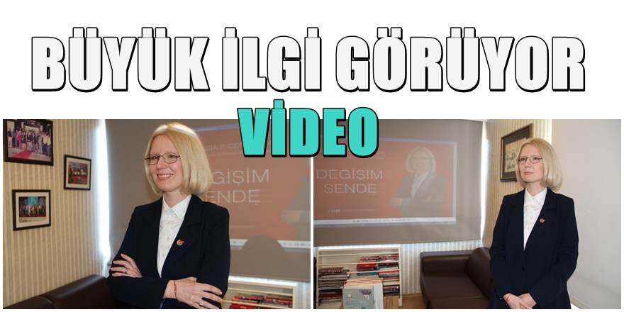Antalya'da Rus kadın belediye başkan adayı oldu