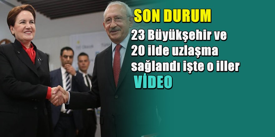 CHP ve İYİ Parti ittifakında yeni gelişme