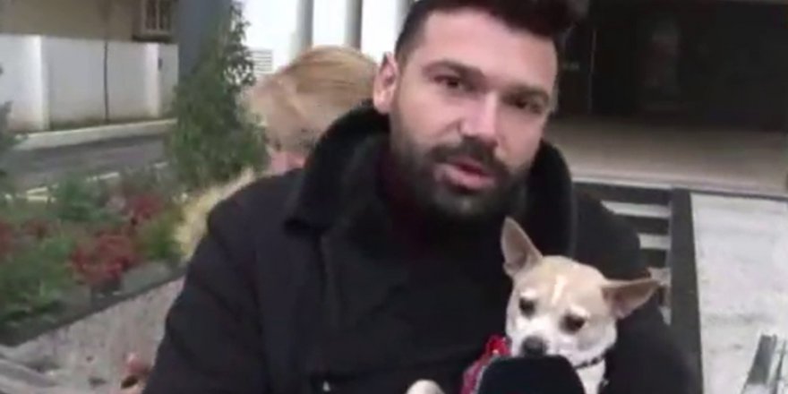 Ünlü şarkıcı yangında mahsur kaldı