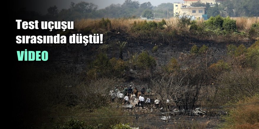 Hindistan'da savaş uçağı düştü: 2 ölü