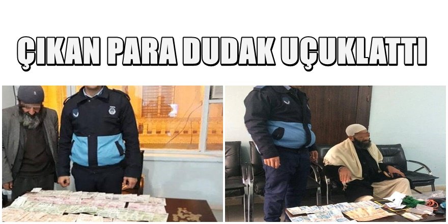 Şanlıurfa'da dilencinin üzerinden çıkan para şok etti