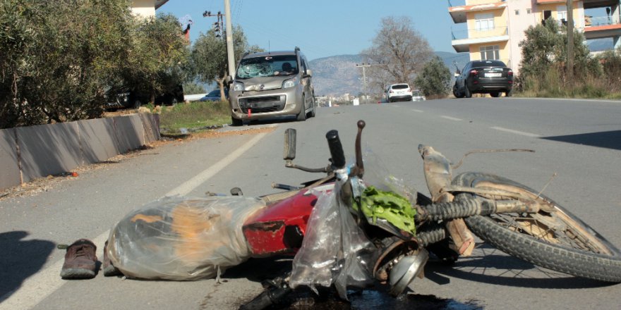 Antalya'da feci kaza 1 Ölü 4 Yaralı