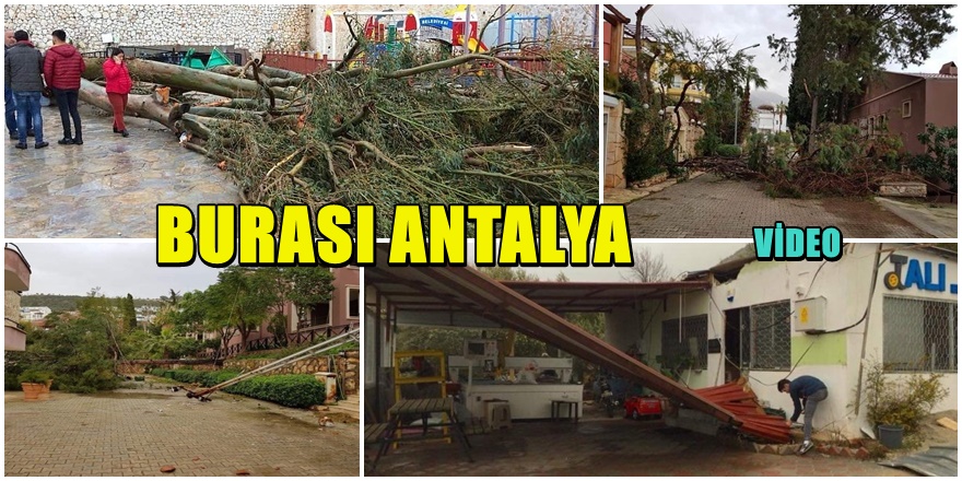 Antalya valisinden kritik fırtına ve okul açıklaması