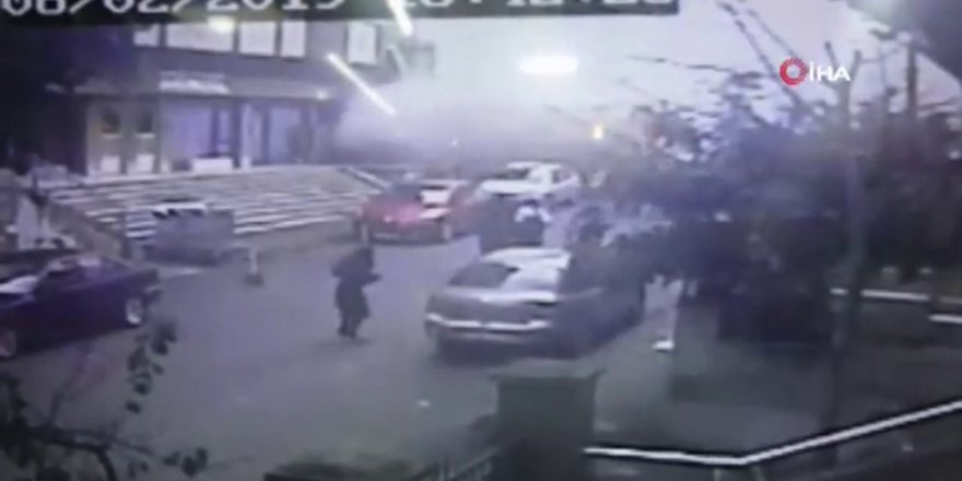 İstanbul Kartal'da binanın çökme anı güvenlik kamerasında