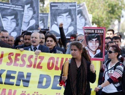 ANTALYA'DA BERKİN İÇİN PROTESTO YÜRÜYÜŞÜ BAŞLADI