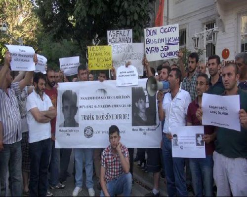 BAĞDAT CADDESİ'NDE EYLEM