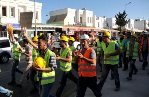 BODRUM'DAN SOMA'YA DESTEK