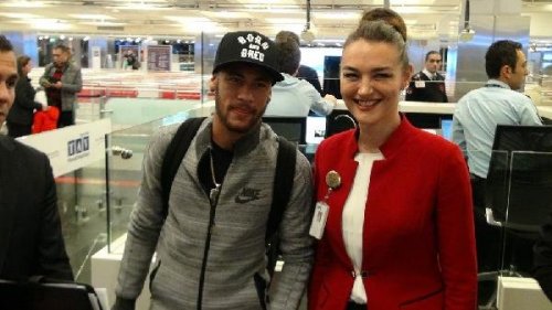 BREZİLYALI YILDIZ NEYMAR İSTANBUL'DA