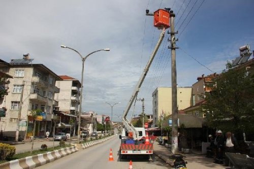 ELEKTRİK DİREKLERİNE 'KUŞKONMAZ'