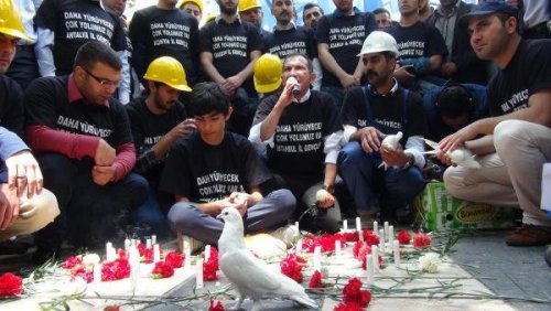 ETHEM SARISÜLÜK İÇİN GÜVERCİN UÇURDULAR