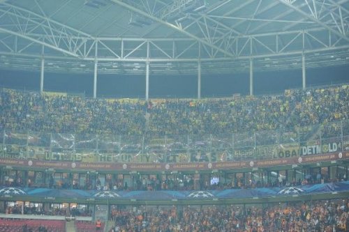 GALATASARAY - BORUSSIA DORTMUND MAÇININ İLK YARI FOTOĞRAFLARI