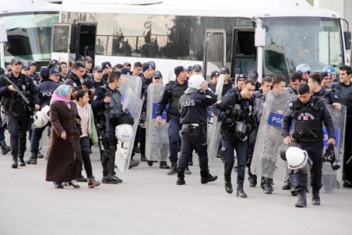 GAZİANTEP'TE BERKİN ELVAN YÜRÜYÜŞÜ