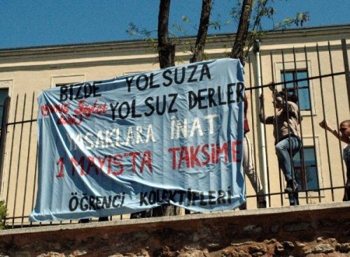 İSTANBUL ÜNİVERSİTESİ REKTÖRÜNE  PROTESTO