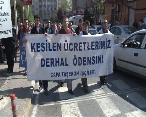 İstanbul Üniversitesi Tıp Fakültesi'nde Eylem