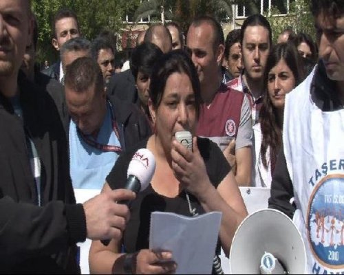 İstanbul Üniversitesi Tıp Fakültesi'nde Eylem