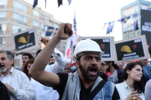 Kadıköy'de Soma İçin Yürüyüş