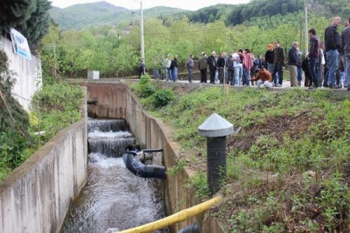 KOCAELİ'DE 'SUYUMUZDAN ELİNİZİ ÇEKİN' PROTESTOSU