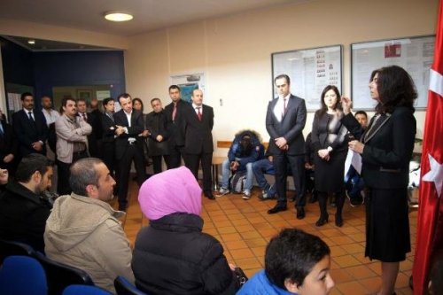 KOPENHAG BÜYÜKELÇİLİĞİ'NDE 'SOMA' ANMASI