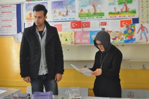 SANDIK GÖREVLİLERİ YEMİN ETTİ