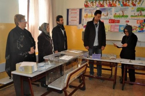 SANDIK GÖREVLİLERİ YEMİN ETTİ