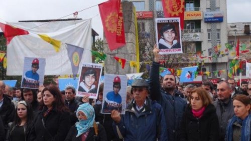 Tunceli'de Berkin Elvan Protestosu