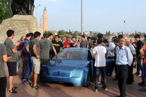 TÜRK MALI ELEKTRİKLİ OTOMOBİL ANTALYA'DA