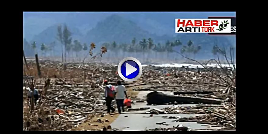 TSUNAMİ ÖNCESİ VE SONRASI GÖRÜNTÜLER İNANILMAZ