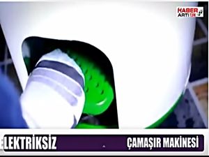 ELEKTRİKSİZ ÇAMAŞIR MAKİNASI