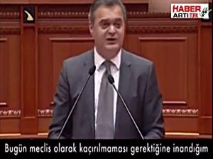 ERDOĞAN'A ARNAVUTLUK MECLİSİNDEN ŞOK