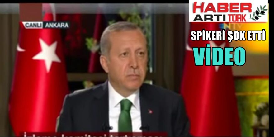Erdoğan'ın yandaş TV spikerini şok ettiği görüntüler